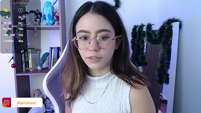 BlairVicent online show from December 2024 12:23:01 PM