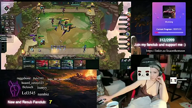 Lisaonthemoon online show from March 2025 11:48:01 PM