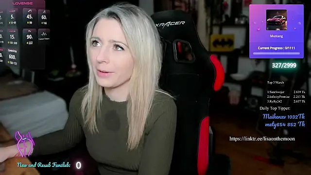 Lisaonthemoon online show from March 2025 08:43:01 PM