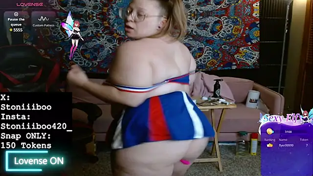 Stoniiiboo online show from March 2025 01:18:01 PM