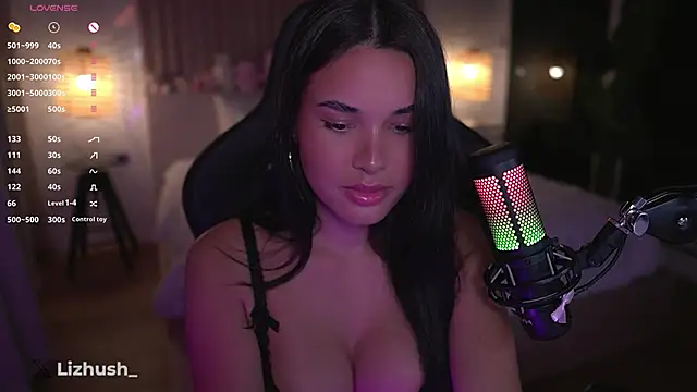 Snapshot of Lizhush_ chatting on March 2025 06:01:02 PM Lizhush  online show from March 2025 06:01:02 PM