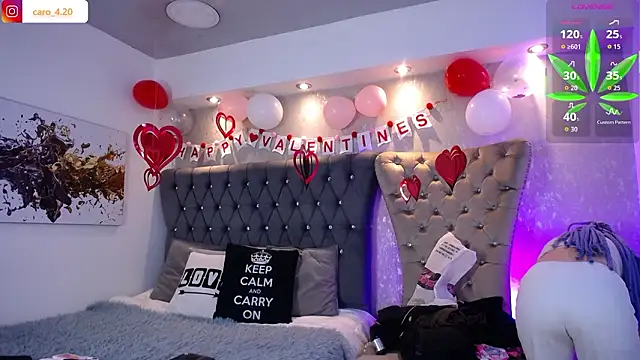 CaroFisher online show from February 2026 01:22:02 PM