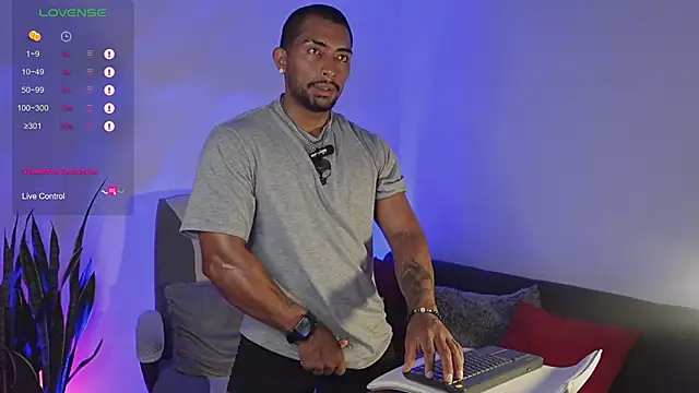 Couple muscle1 online show from April 2026 09:06:02 PM