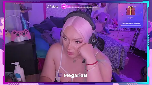 MegariaB online show from December 2024 04:25:02 AM