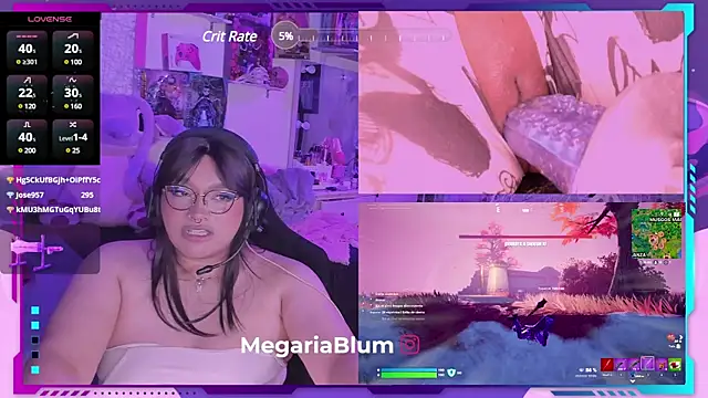 MegariaB online show from February 2025 06:54:01 AM