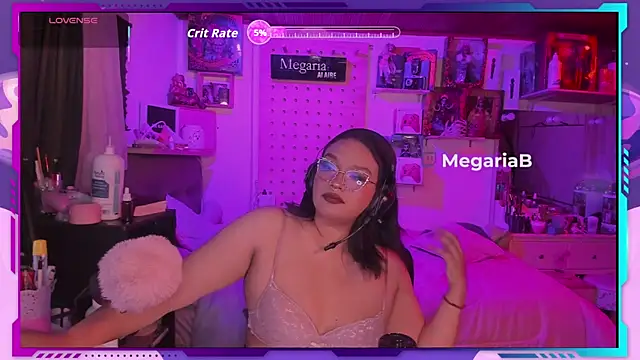 MegariaB online show from October 2025 04:15:01 AM
