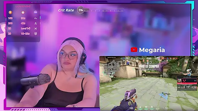 MegariaB online show from February 2026 04:35:01 AM