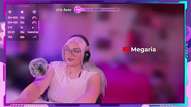 MegariaB online show from April 2026 04:30:01 AM