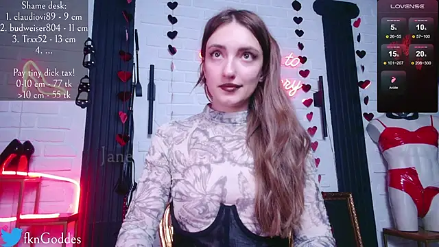 Snapshot of Jane_Goddess chatting on February 2025 08:22:01 PM Jane Goddess online show from February 2025 08:22:01 PM