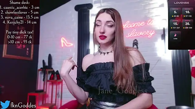 Snapshot of Jane_Goddess chatting on February 2025 08:09:02 PM Jane Goddess online show from February 2025 08:09:02 PM