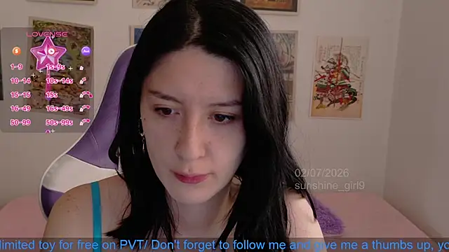 Snapshot of sunshine_girl9 chatting on July 2026 05:08:02 PM sunshine girl9 online show from July 2026 05:08:02 PM