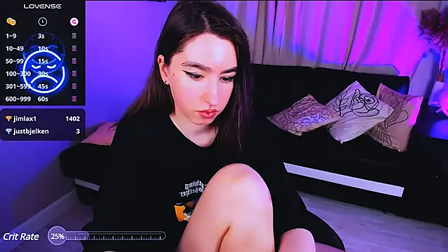 Lily xBabe online show from December 2024 01:16:02 PM