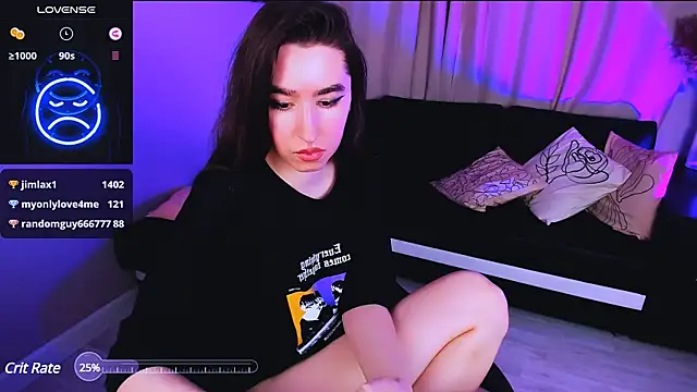 Lily xBabe online show from December 2024 07:25:02 PM
