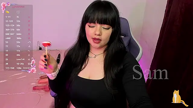 Snapshot of Samantha__zz chatting on June 2026 02:25:01 AM Samantha zz online show from June 2026 02:25:01 AM