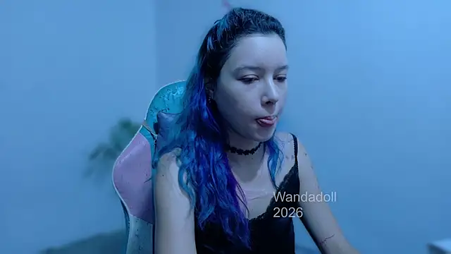 Snapshot of WandaDoll chatting on June 2026 12:08:02 PM WandaDoll online show from June 2026 12:08:02 PM