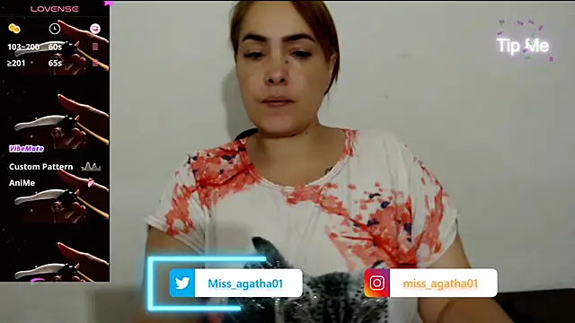 Snapshot of Miss_Agatha chatting on February 2025 02:37:01 PM Miss Agatha online show from February 2025 02:37:01 PM