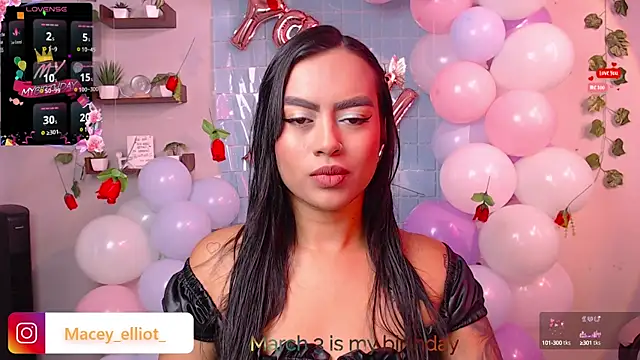 macey elliot  online show from March 2025 01:09:01 PM