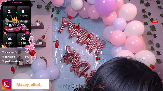 macey elliot  online show from March 2025 07:17:02 PM