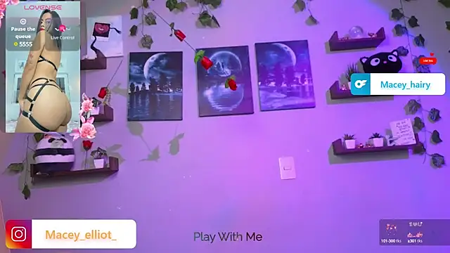 macey elliot  online show from March 2025 09:35:01 PM