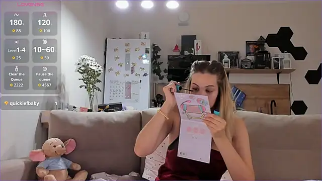 Girl alone home online show from October 2025 04:03:02 PM