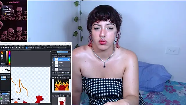 Eli666uwu online show from December 2024 08:53:01 PM