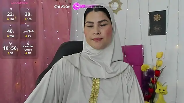 Snapshot of AishaAmin_ chatting on February 2025 12:05:02 PM AishaAmin online show from February 2025 12:05:02 PM
