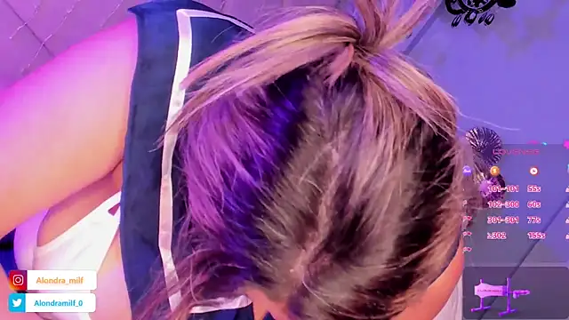 Snapshot of ALONDRAMILF chatting on February 2025 08:00:02 AM ALONDRAMILF online show from February 2025 08:00:02 AM