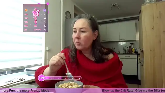 Snapshot of MilfGina chatting on November 2025 08:47:01 AM MilfGina online show from November 2025 08:47:01 AM