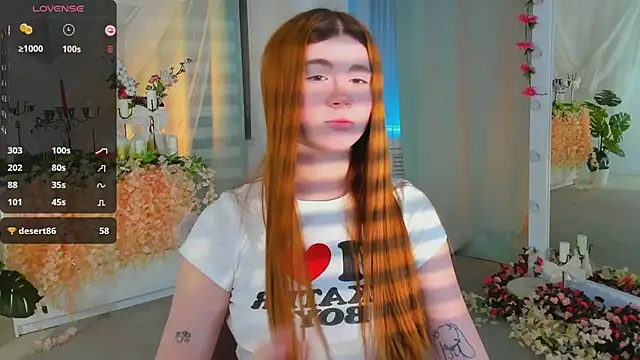 Freckle Diyana online show from February 2025 02:11:02 PM