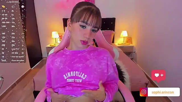 Sophia rincon online show from April 2026 09:48:02 PM