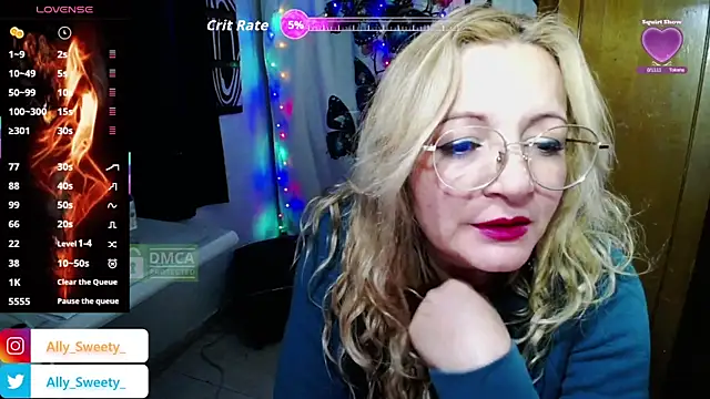 Ally Sweety online show from September 2025 02:27:02 AM