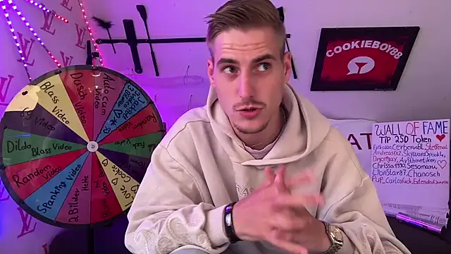 Cookieboy88 online show from June 2026 04:13:02 PM
