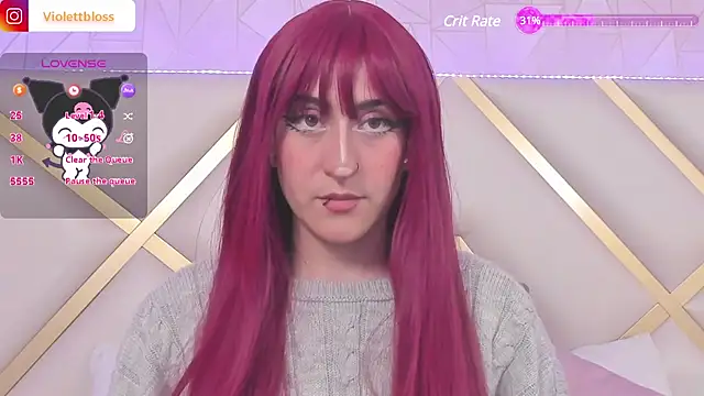 Violettbloss online show from January 2025 10:25:02 PM