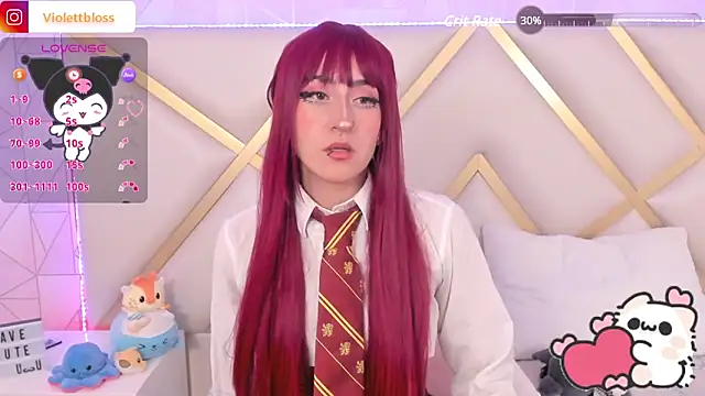 Violettbloss online show from January 2025 12:30:01 AM