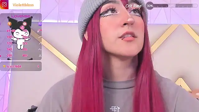 Violettbloss online show from February 2025 09:11:02 PM
