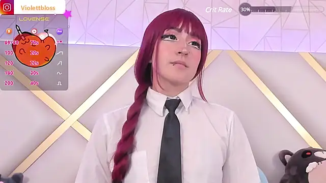 Violettbloss online show from February 2025 03:34:02 AM