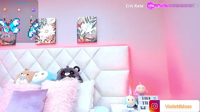 Violettbloss online show from September 2025 03:08:02 AM