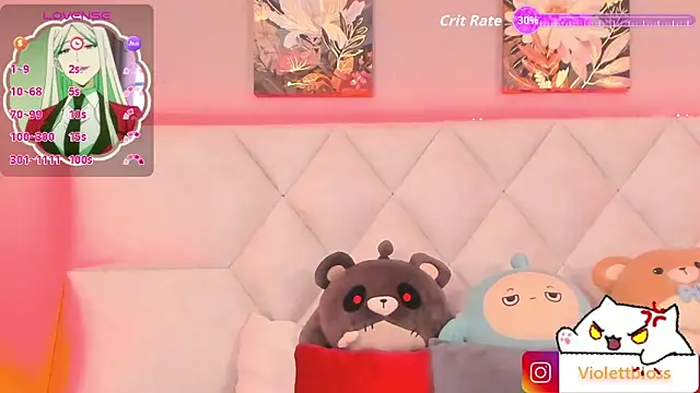 Violettbloss online show from October 2025 07:44:02 PM