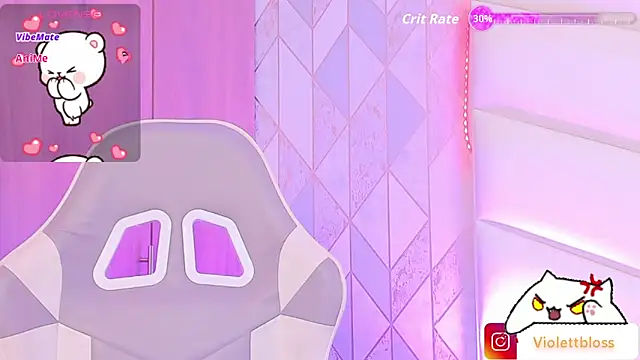 Violettbloss online show from March 2026 03:12:02 AM