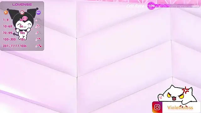 Violettbloss online show from March 2026 03:13:02 AM