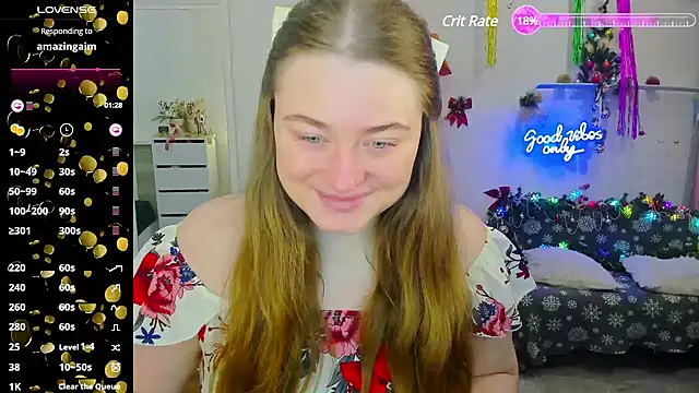 Snapshot of Demure_Smile chatting on December 2024 04:18:01 AM Demure Smile online show from December 2024 04:18:01 AM