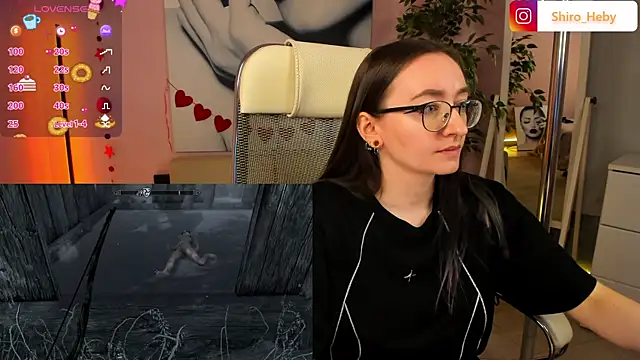 ShiroHeby online show from February 2025 01:38:01 PM