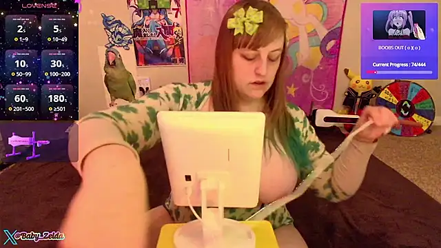 Snapshot of BabyZelda chatting on December 2024 01:32:01 PM BabyZelda online show from December 2024 01:32:01 PM