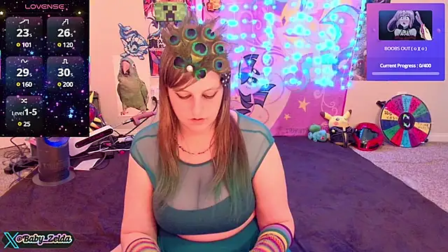 Snapshot of BabyZelda chatting on February 2025 11:34:01 AM BabyZelda online show from February 2025 11:34:01 AM
