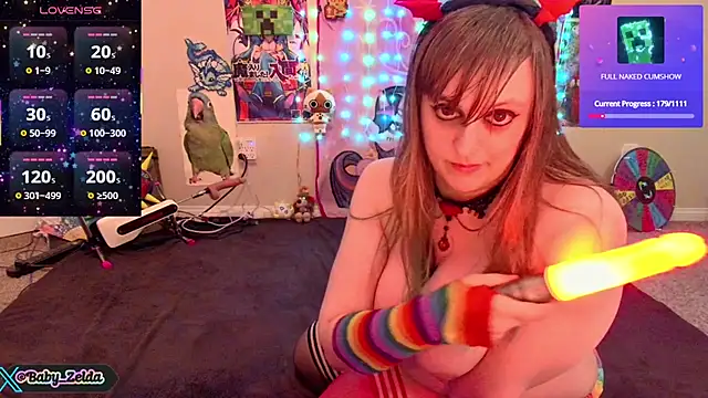 Snapshot of BabyZelda chatting on February 2025 07:21:01 AM BabyZelda online show from February 2025 07:21:01 AM