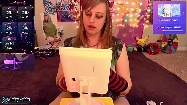 Snapshot of BabyZelda chatting on February 2025 04:07:01 AM BabyZelda online show from February 2025 04:07:01 AM