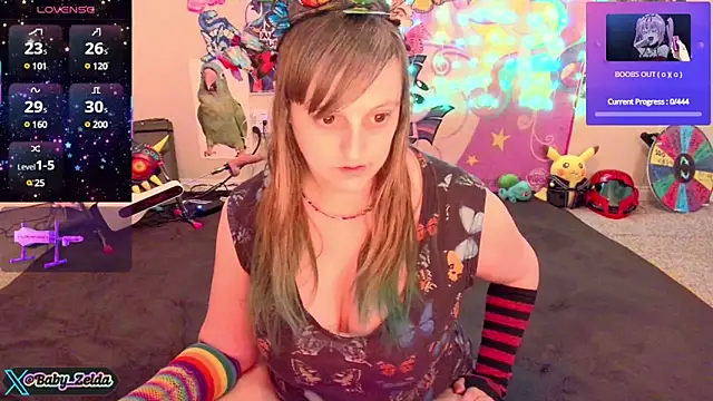 Snapshot of BabyZelda chatting on February 2025 02:25:01 PM BabyZelda online show from February 2025 02:25:01 PM