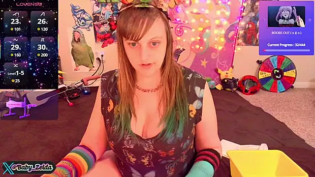 Snapshot of BabyZelda chatting on March 2025 10:38:01 AM BabyZelda online show from March 2025 10:38:01 AM