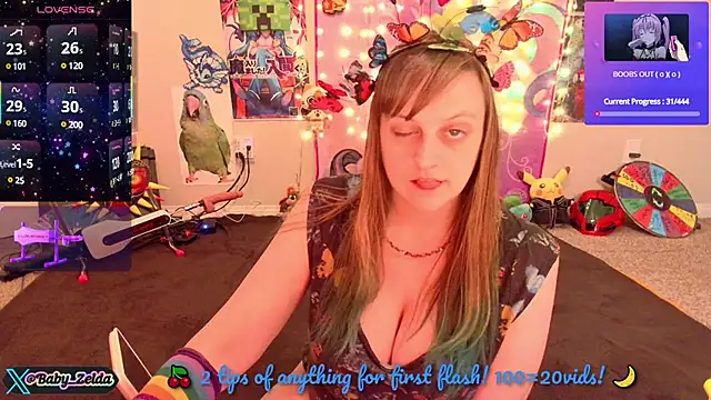 Snapshot of BabyZelda chatting on March 2025 08:26:01 AM BabyZelda online show from March 2025 08:26:01 AM