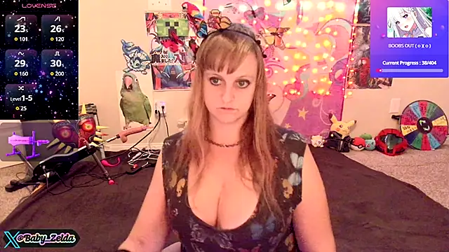 Snapshot of BabyZelda chatting on October 2025 10:10:02 AM BabyZelda online show from October 2025 10:10:02 AM